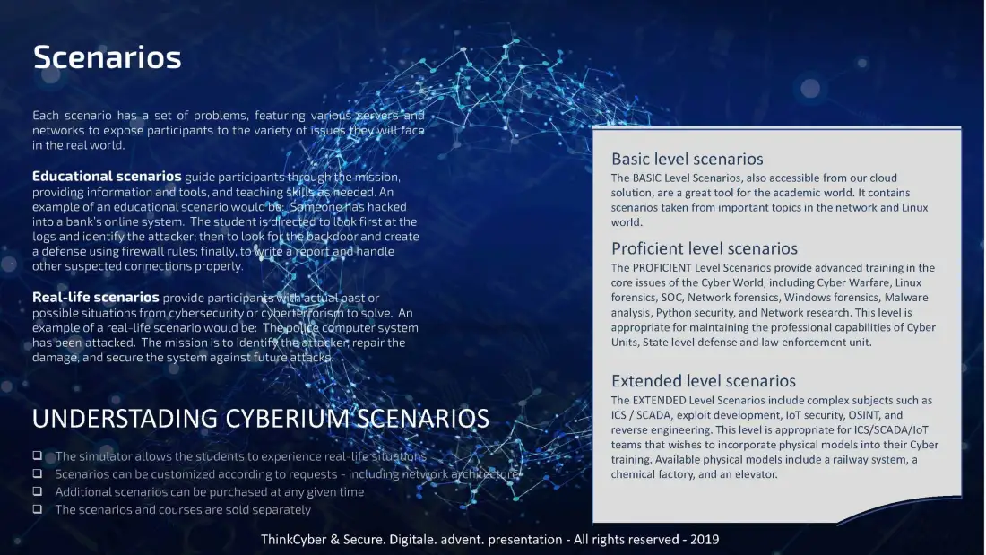 Cyberium presentation — 9 / 23