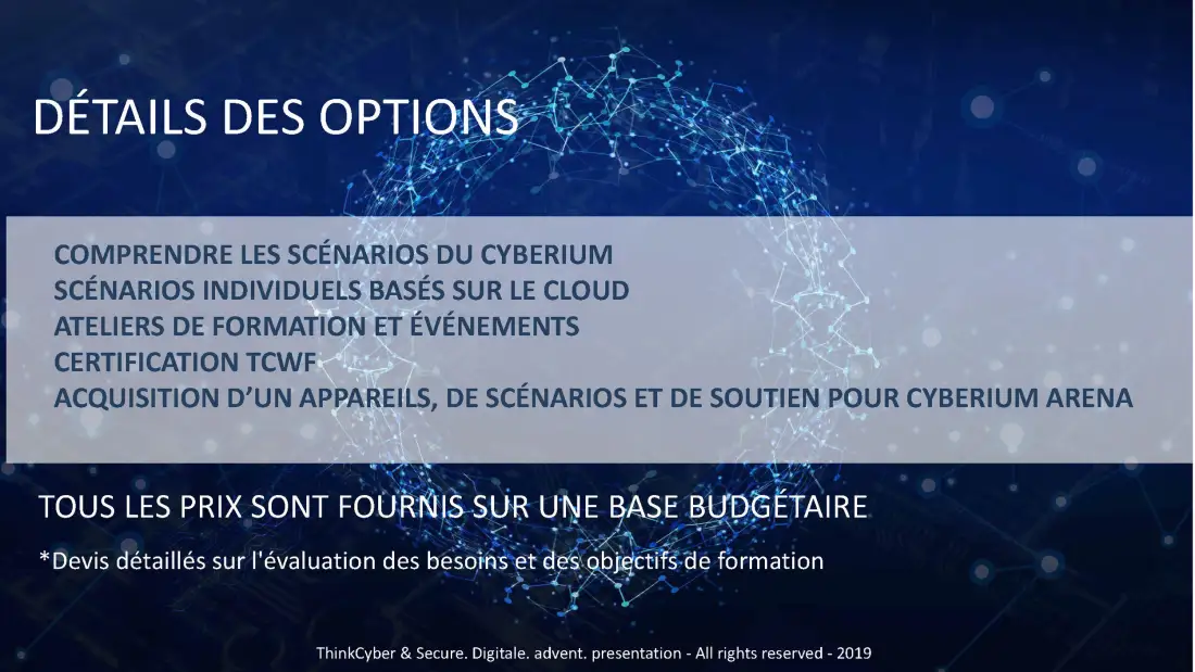 Présentation Cyberium — 8 / 23