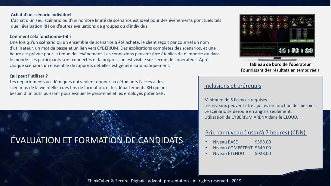 Présentation Cyberium — 10 / 23