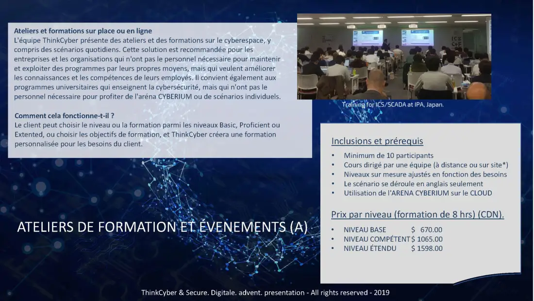 Présentation Cyberium — 13 / 23