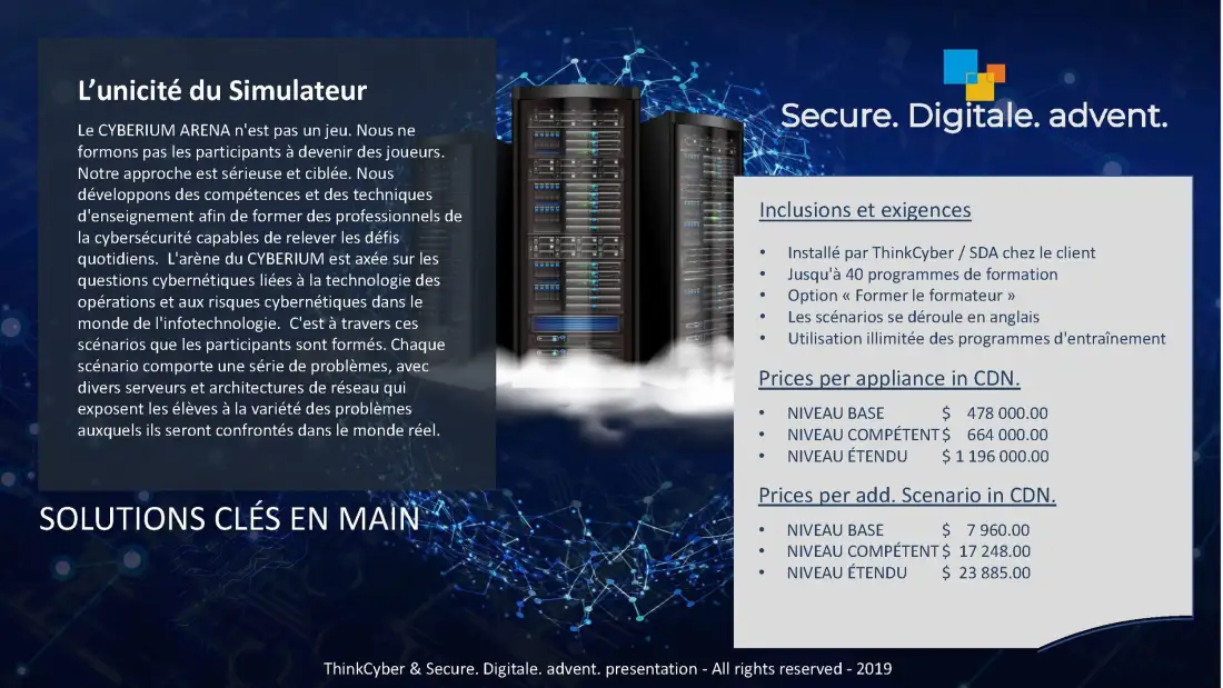 Présentation Cyberium — 19 / 23